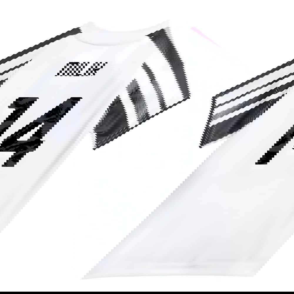 Jalkapallo Pelipaidat Juventus Lasten MILIK #14 Koti Peliasu 2025-2026