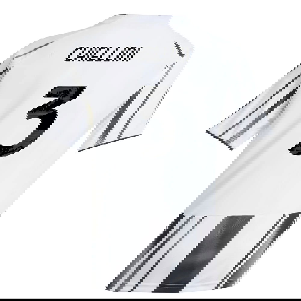 Jalkapallo Pelipaidat Juventus CHIELLINI #3 Koti Peliasu 2025-2026