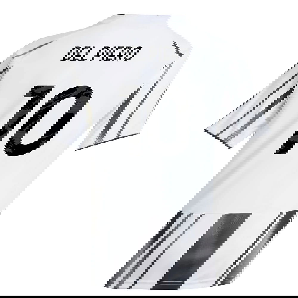 Jalkapallo Pelipaidat Juventus DEL PIERO #10 Koti Peliasu 2025-2026