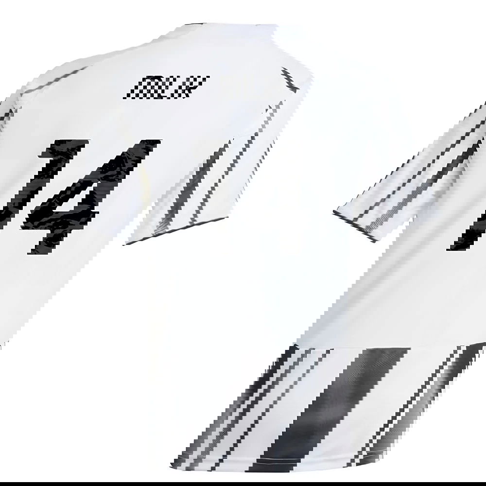 Jalkapallo Pelipaidat Juventus MILIK #14 Koti Peliasu 2025-2026