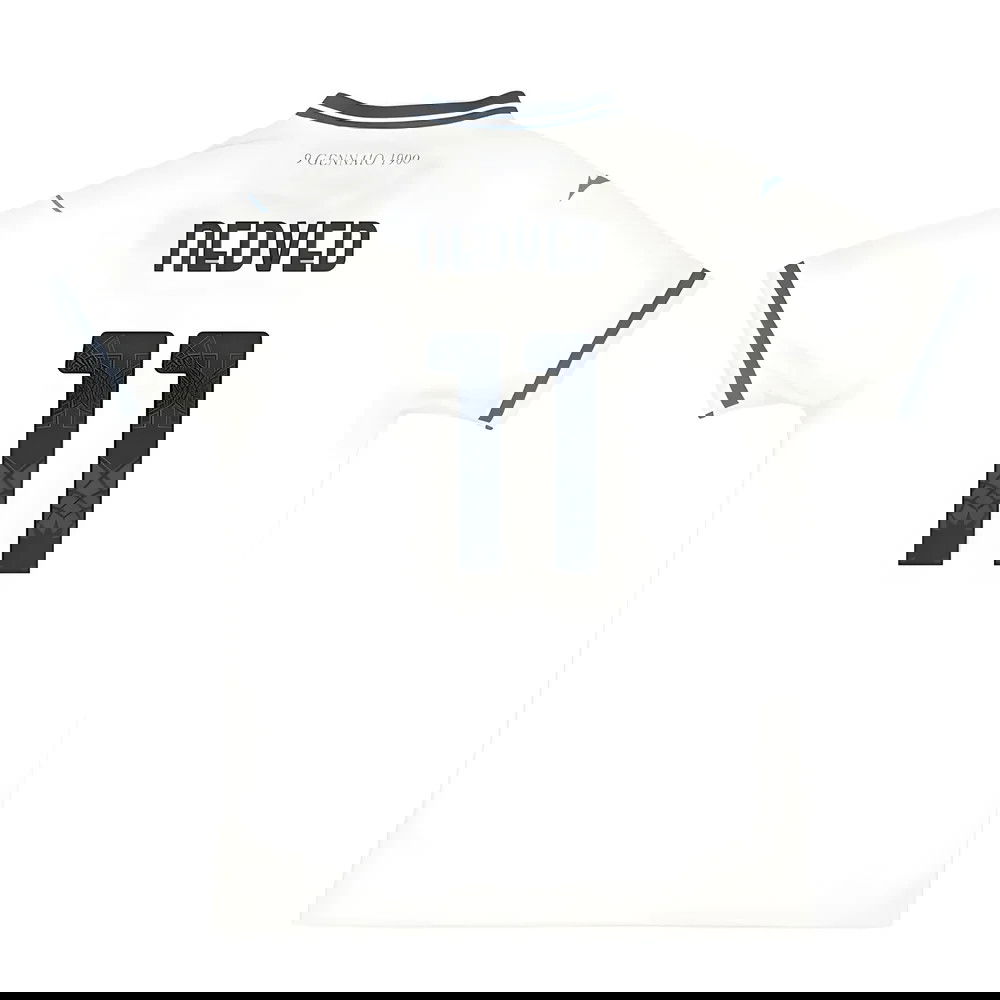 Jalkapallo Pelipaidat SS Lazio NEDVED #11 Vieras Peliasu 2025-2026