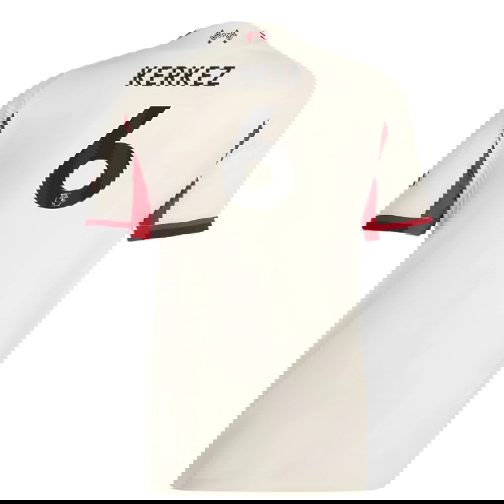 Jalkapallo Pelipaidat Liverpool Naisten KERKEZ #6 Vieras Peliasu 2025-2026