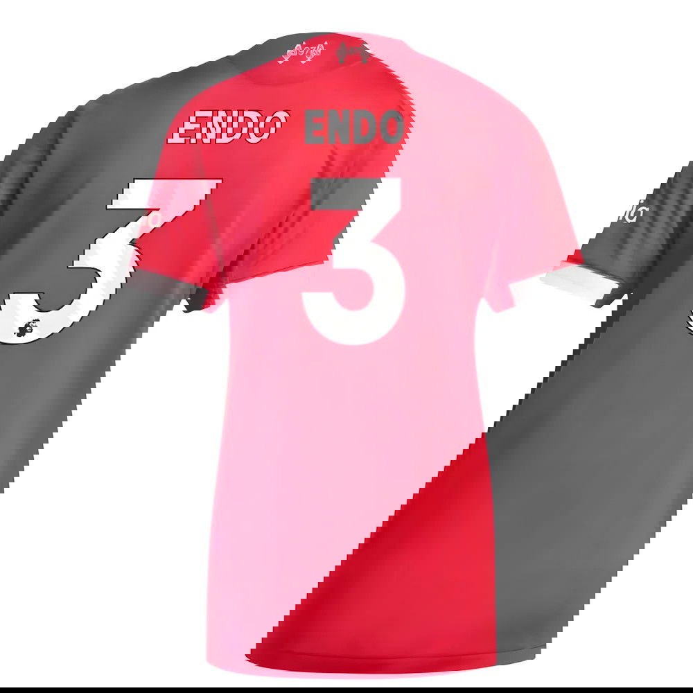 Jalkapallo Pelipaidat Liverpool Naisten ENDO #3 Koti Peliasu 2025-2026