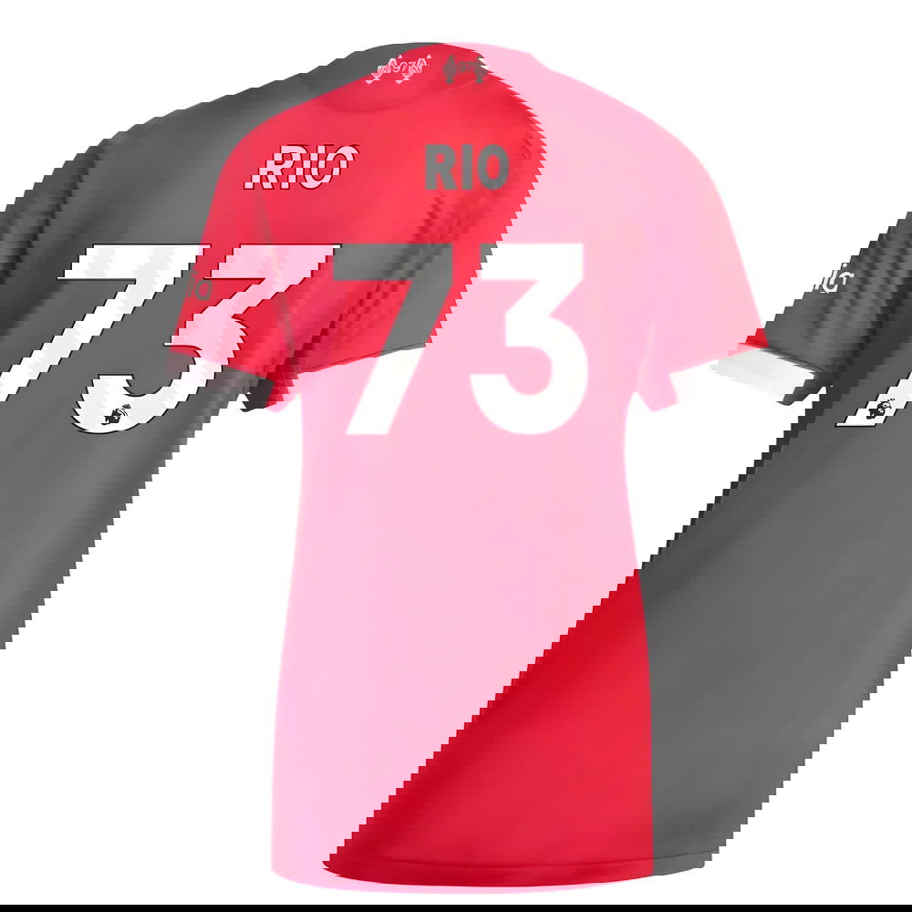 Jalkapallo Pelipaidat Liverpool Naisten RIO #73 Koti Peliasu 2025-2026