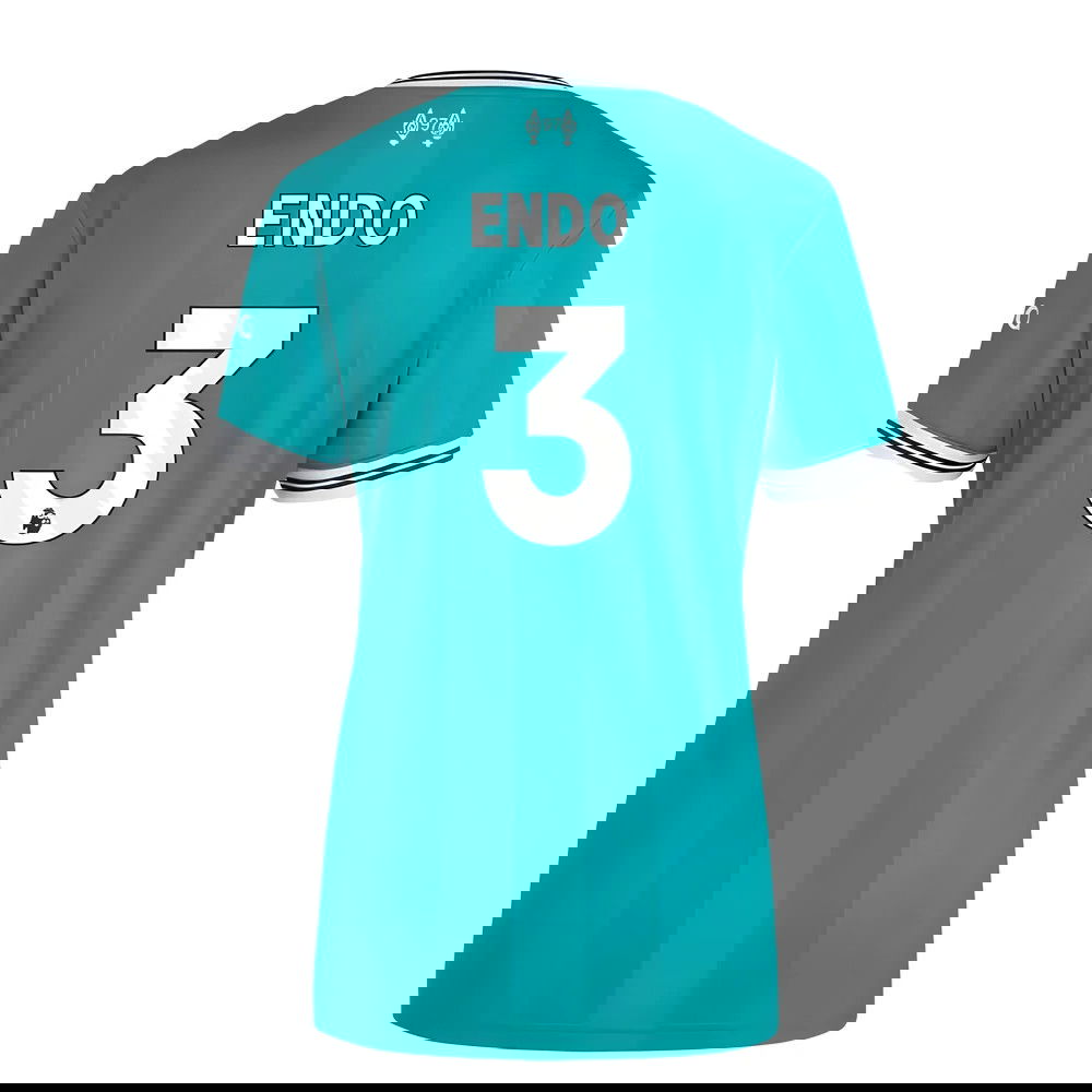 Jalkapallo Pelipaidat Liverpool Naisten ENDO #3 Kolmas Peliasu 2025-2026