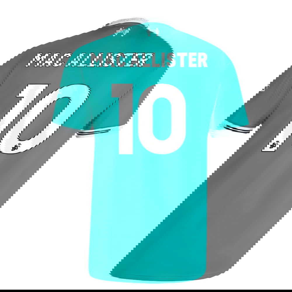 Jalkapallo Pelipaidat Liverpool MAC ALLISTER #10 Kolmas Peliasu 2025-2026