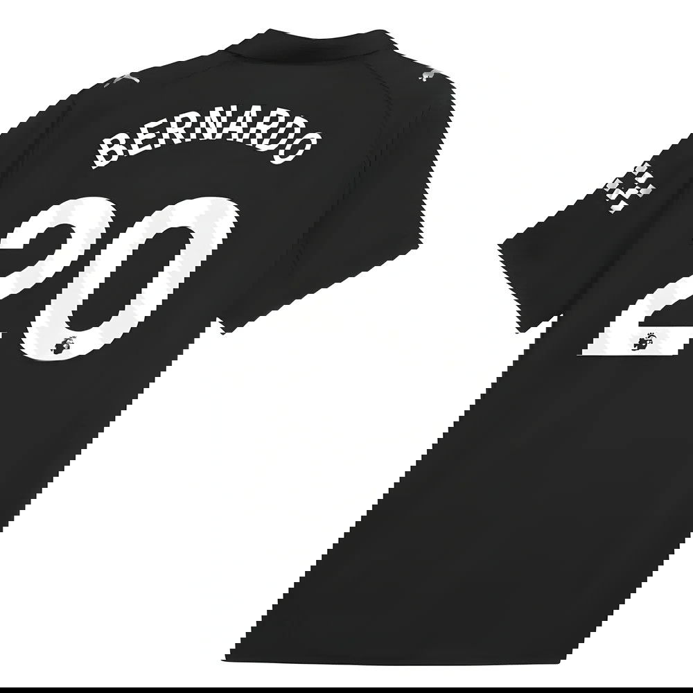 Jalkapallo Pelipaidat Manchester City BERNARDO #20 Vieras Peliasu 2025-2026