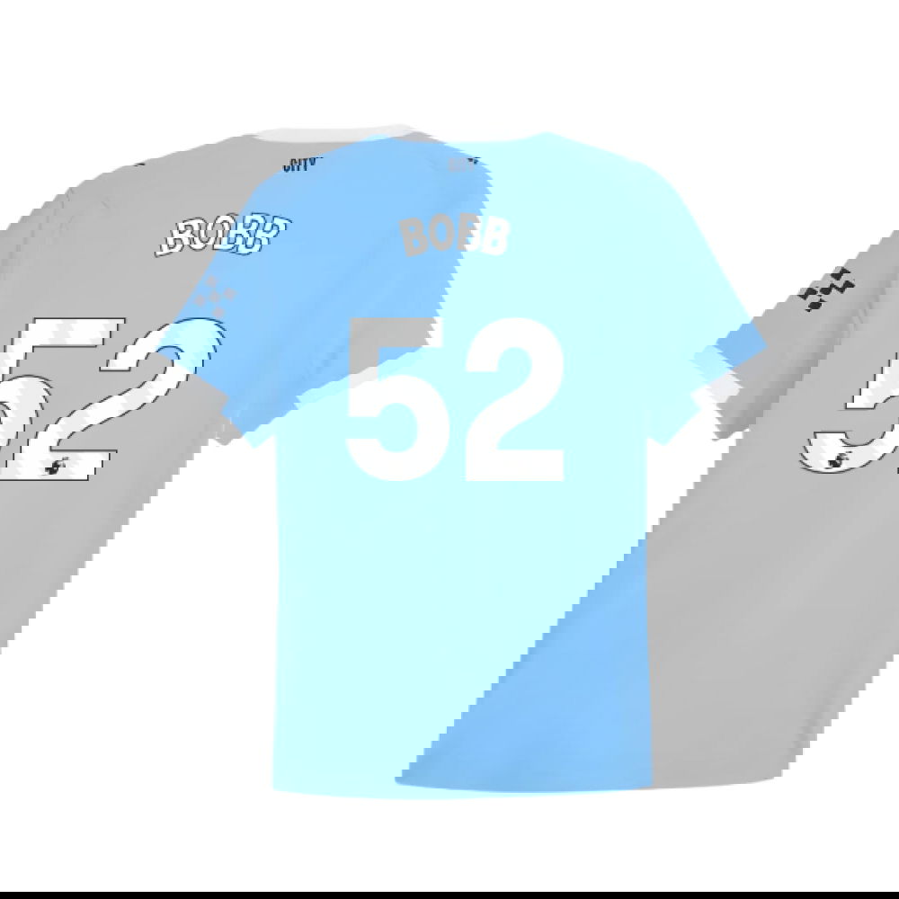 Jalkapallo Pelipaidat Manchester City BOBB #52 Koti Peliasu 2025-2026