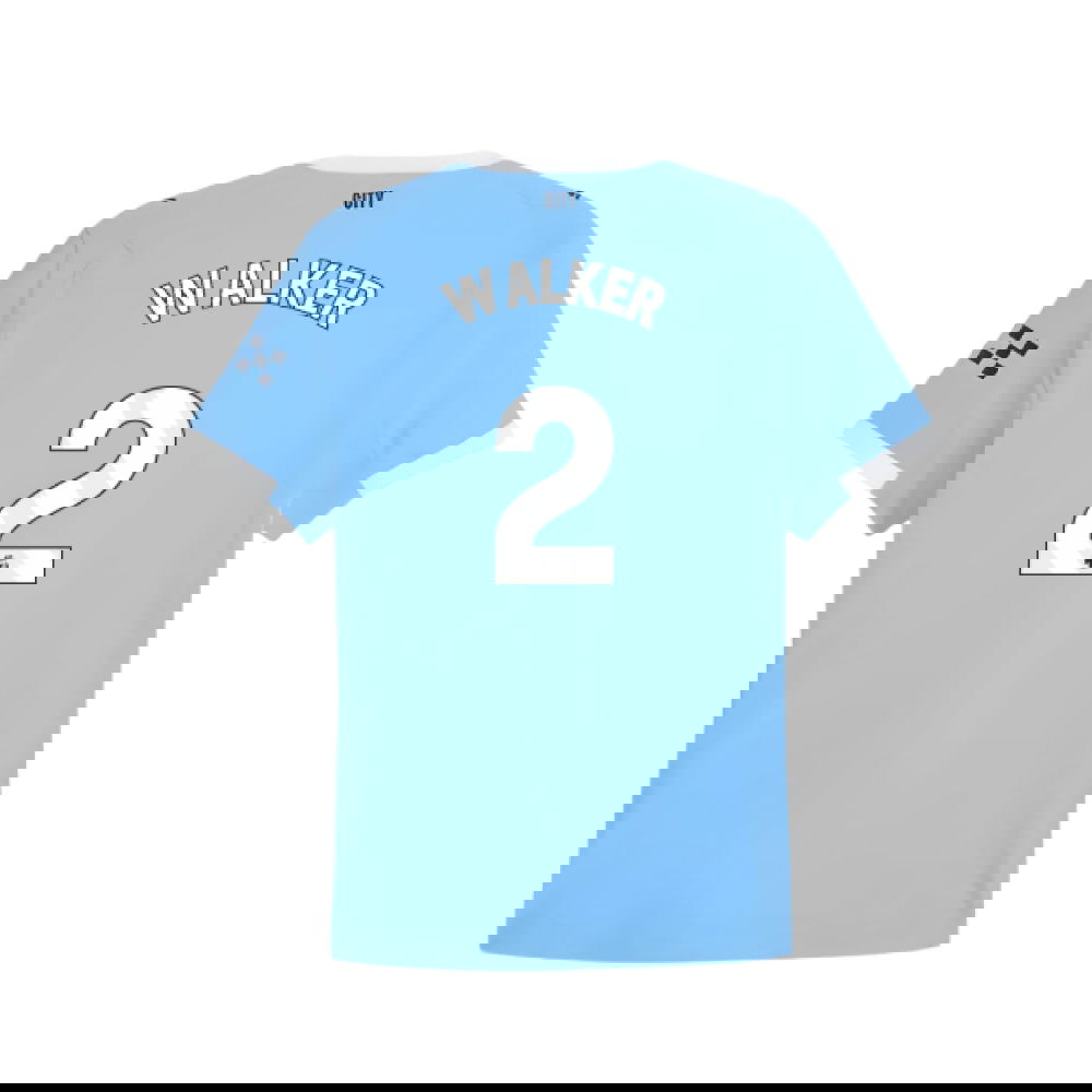 Jalkapallo Pelipaidat Manchester City WALKER #2 Koti Peliasu 2025-2026