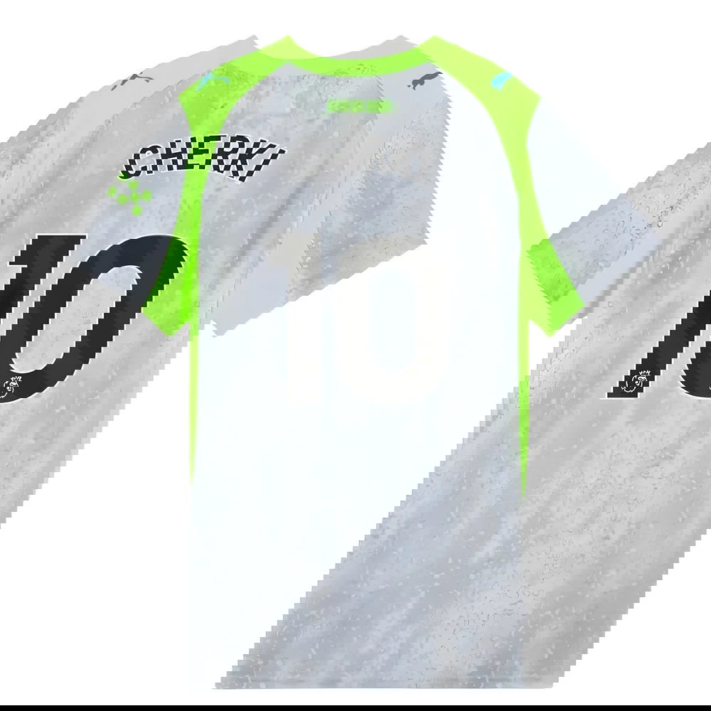 Jalkapallo Pelipaidat Manchester City CHERKI #10 Kolmas Peliasu 2025-2026