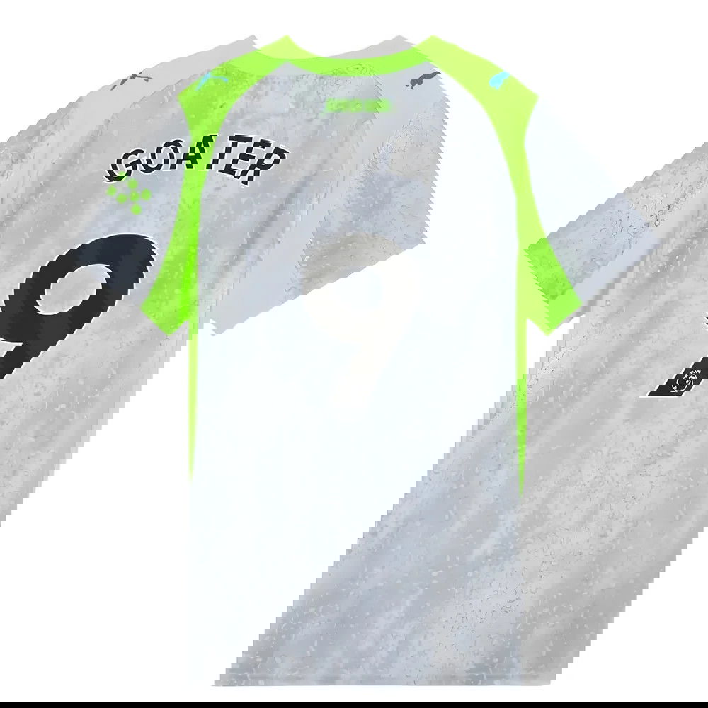 Jalkapallo Pelipaidat Manchester City GOATER #9 Kolmas Peliasu 2025-2026