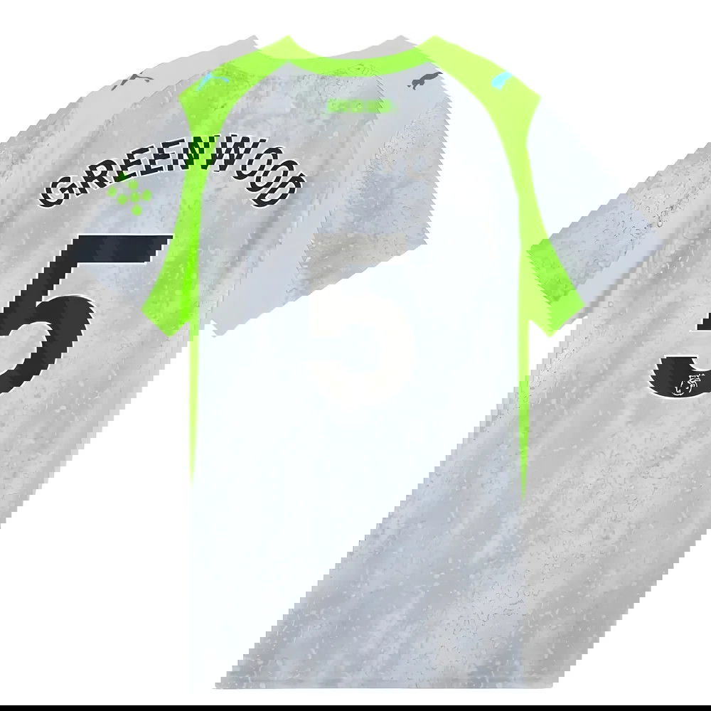 Jalkapallo Pelipaidat Manchester City GREENWOOD #5 Kolmas Peliasu 2025-2026