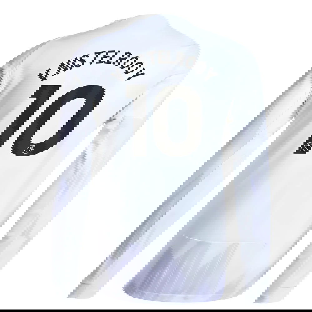 Jalkapallo Pelipaidat Manchester United Pitkähihainen VNISTELROOY #10 Vieras Peliasu 2025-2026