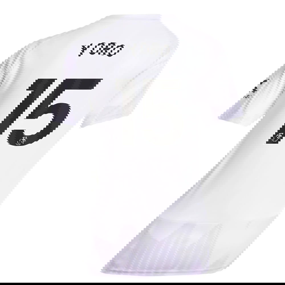 Jalkapallo Pelipaidat Manchester United Naisten YORO #15 Vieras Peliasu 2025-2026