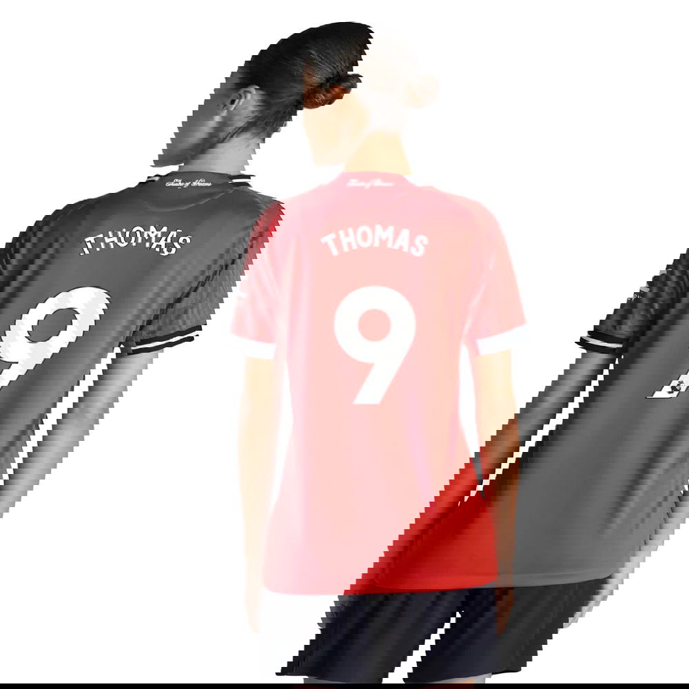 Jalkapallo Pelipaidat Manchester United Naisten THOMAS #9 Koti Peliasu 2025-2026