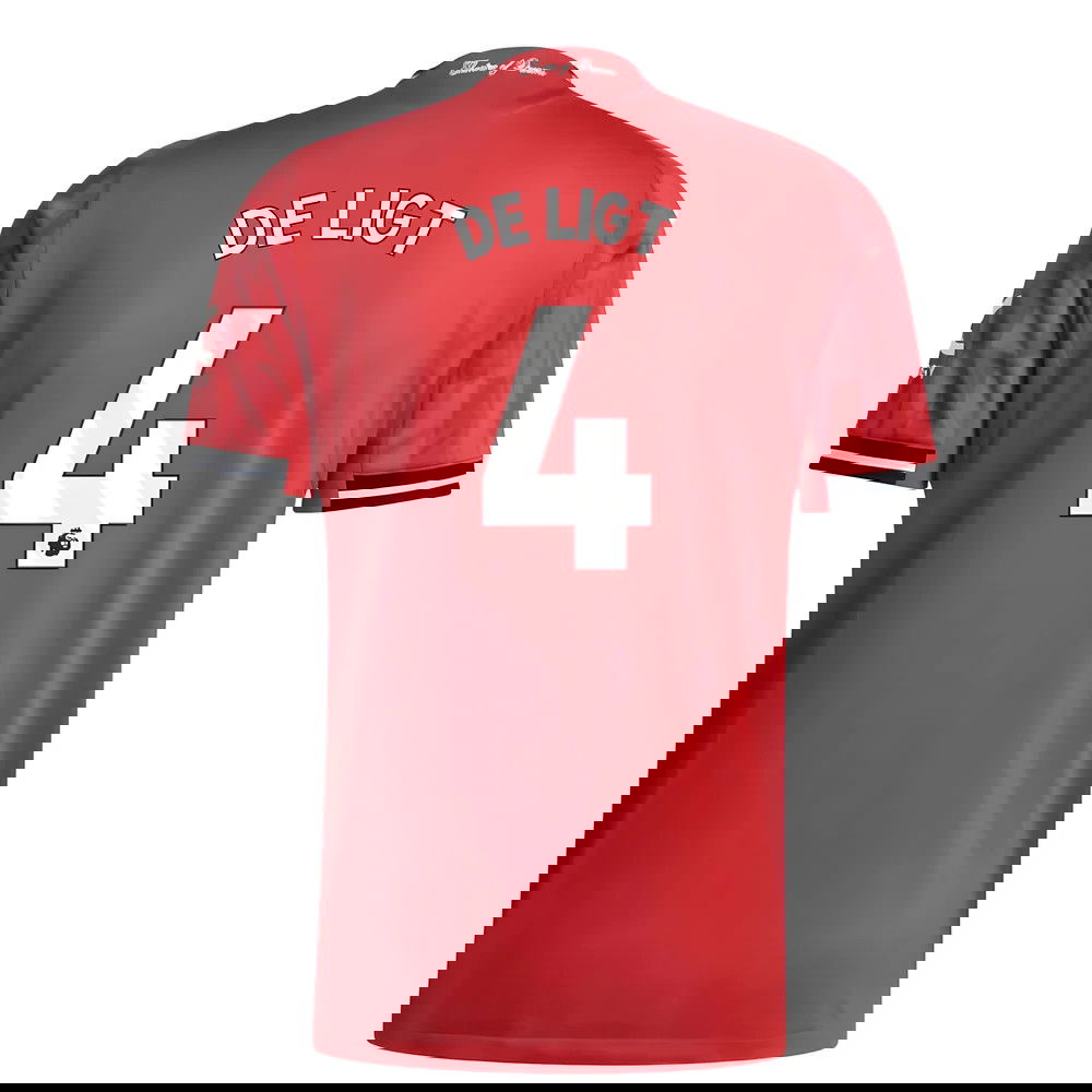 Jalkapallo Pelipaidat Manchester United DE LIGT #4 Koti Peliasu 2025-2026