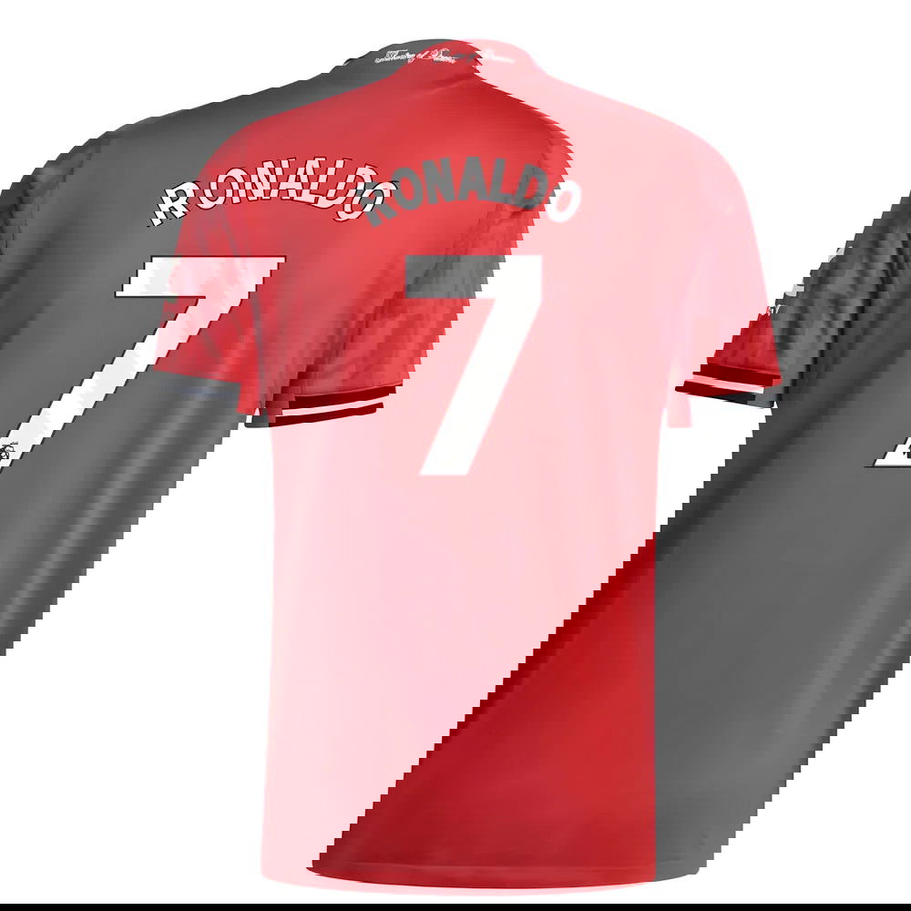 Jalkapallo Pelipaidat Manchester United RONALDO #7 Koti Peliasu 2025-2026