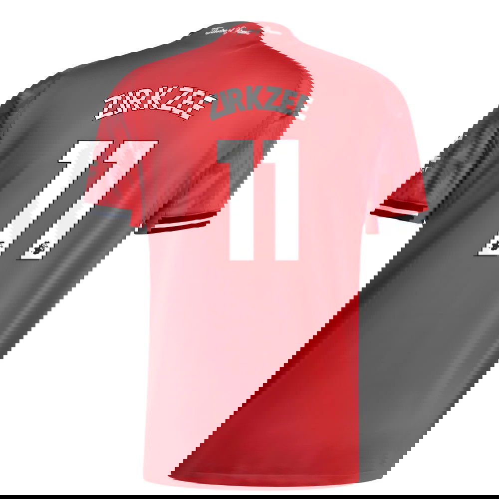 Jalkapallo Pelipaidat Manchester United ZIRKZEE #11 Koti Peliasu 2025-2026