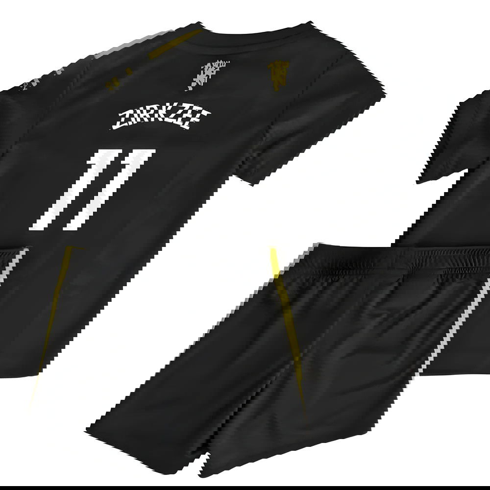 Jalkapallo Pelipaidat Manchester United Lasten ZIRKZEE #11 Kolmas Peliasu 2025-2026