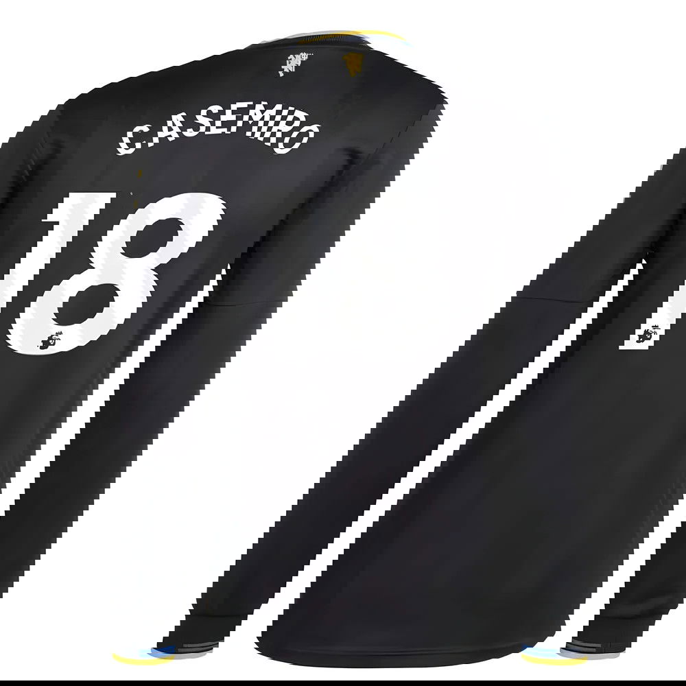 Jalkapallo Pelipaidat Manchester United Pitkähihainen CASEMIRO #18 Kolmas Peliasu 2025-2026