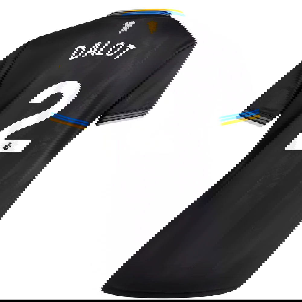 Jalkapallo Pelipaidat Manchester United Naisten DALOT #2 Kolmas Peliasu 2025-2026