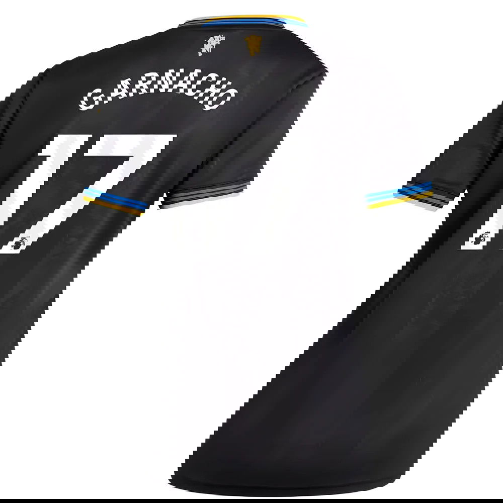 Jalkapallo Pelipaidat Manchester United Naisten GARNACHO #17 Kolmas Peliasu 2025-2026