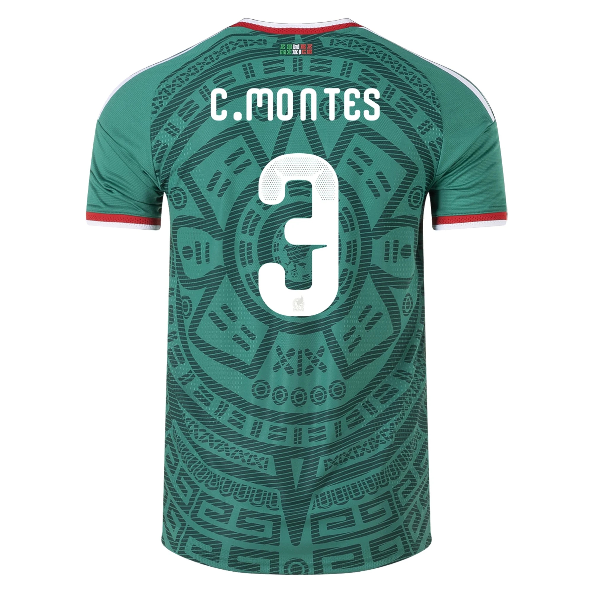 Jalkapallo Pelipaidat Meksiko CESAR MONTES #3 Koti Peliasu MM 2026