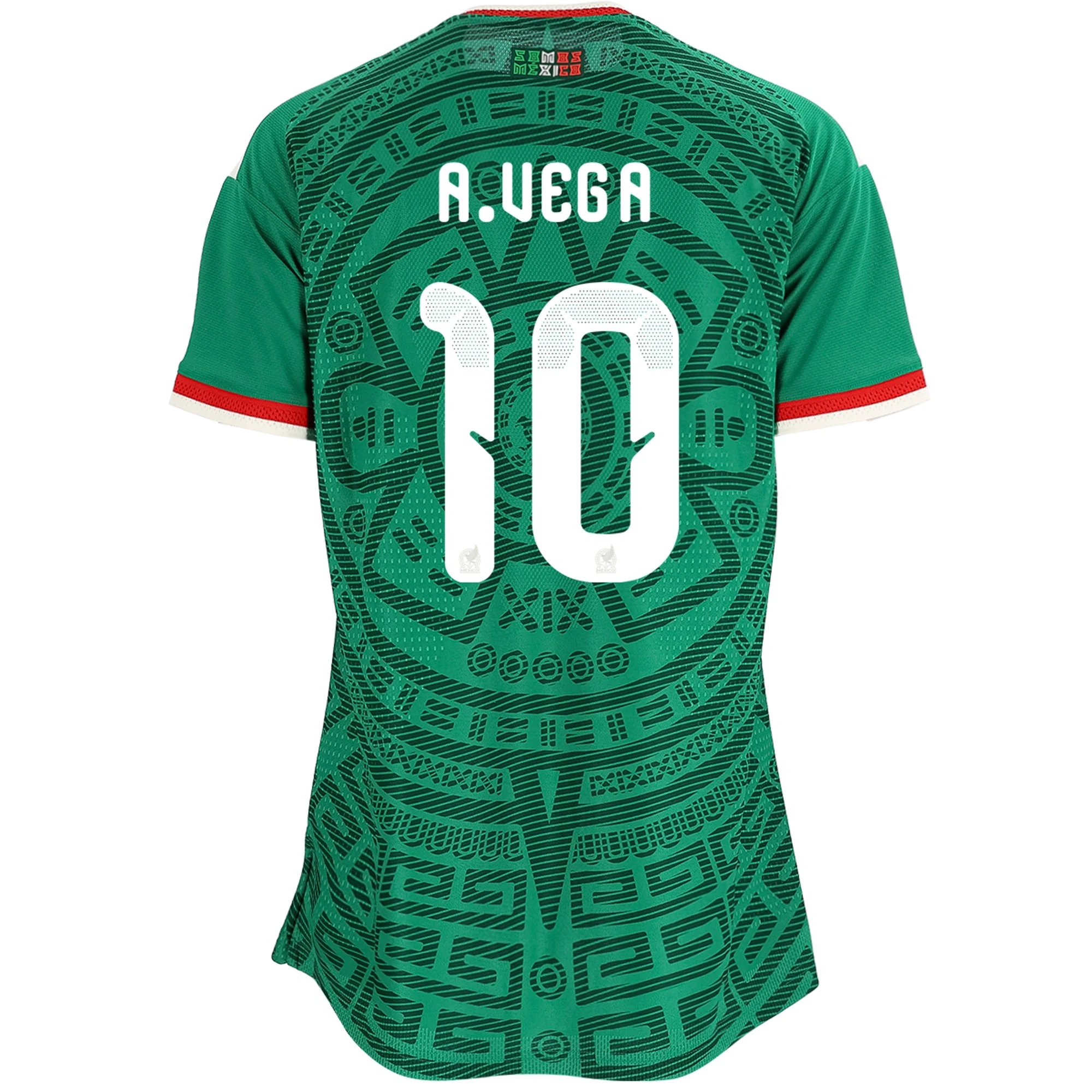 Jalkapallo Pelipaidat Meksiko Naisten ALEXIS VEGA #10 Koti Peliasu MM 2026