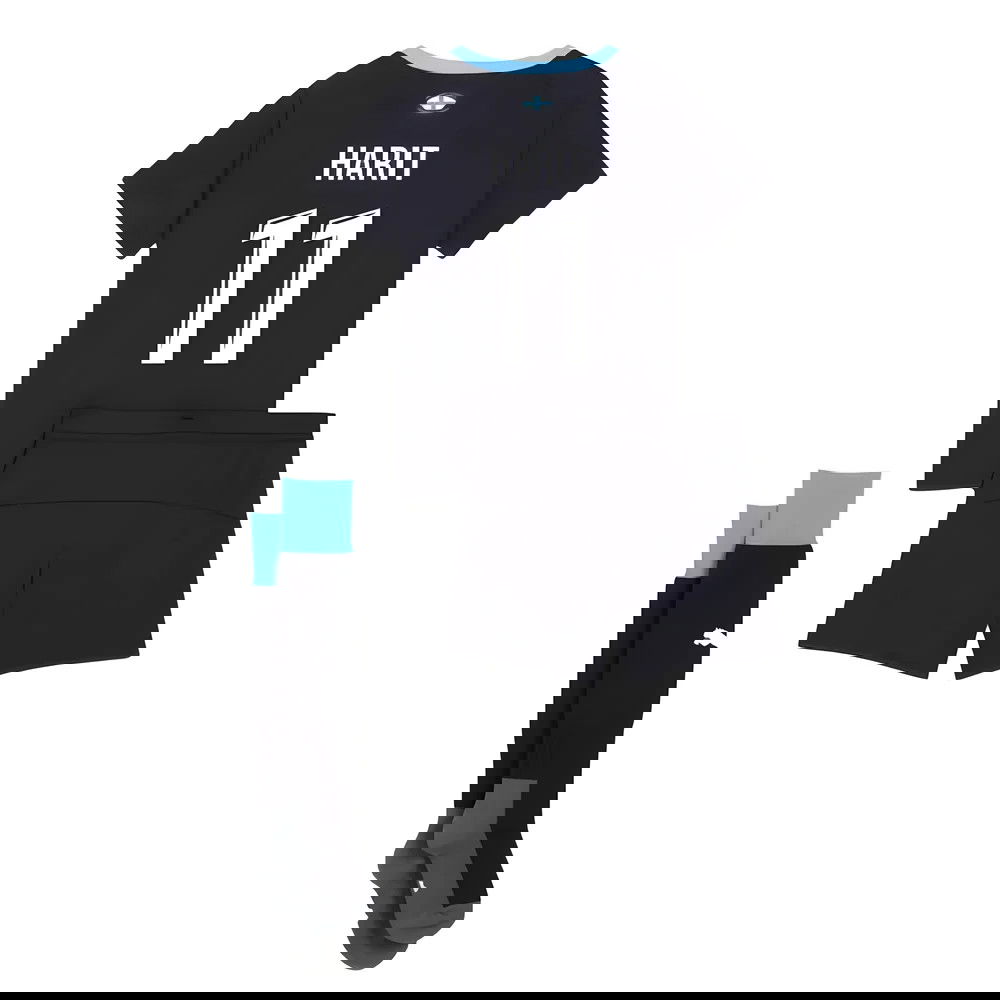 Jalkapallo Pelipaidat Olympique de Marseille Lasten HARIT #11 Vieras Peliasu 2025-2026