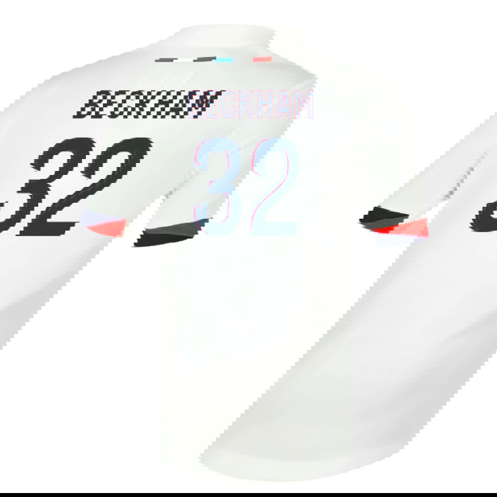 Jalkapallo Pelipaidat Paris Saint Germain PSG BECKHAM #32 Vieras Peliasu 2025-2026