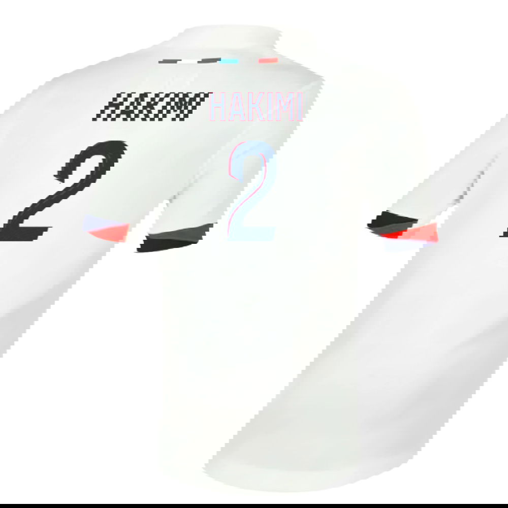 Jalkapallo Pelipaidat Paris Saint Germain PSG HAKIMI #2 Vieras Peliasu 2025-2026