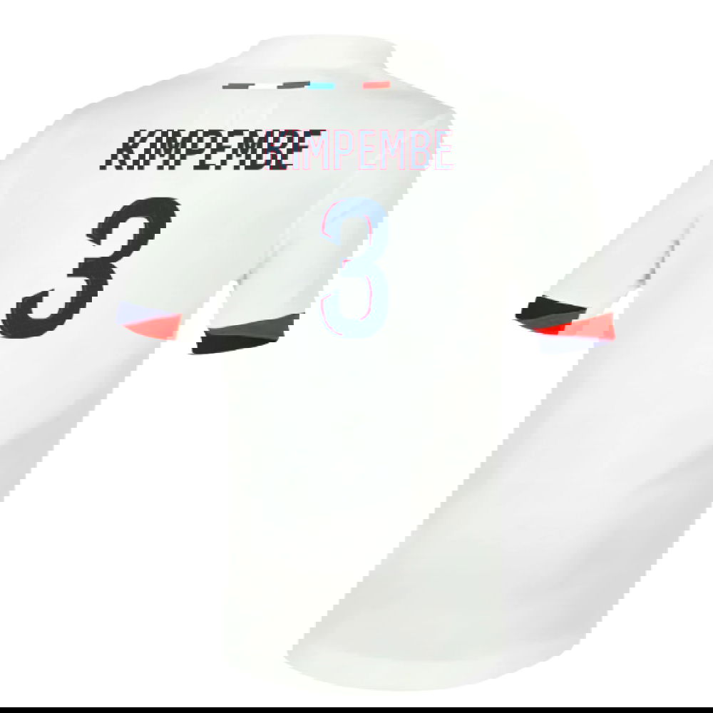 Jalkapallo Pelipaidat Paris Saint Germain PSG KIMPEMBE #3 Vieras Peliasu 2025-2026