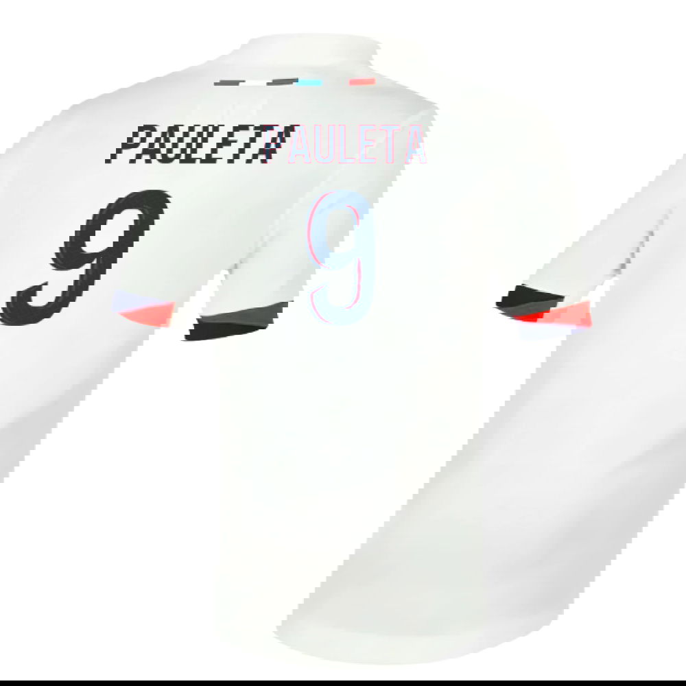 Jalkapallo Pelipaidat Paris Saint Germain PSG PAULETA #9 Vieras Peliasu 2025-2026