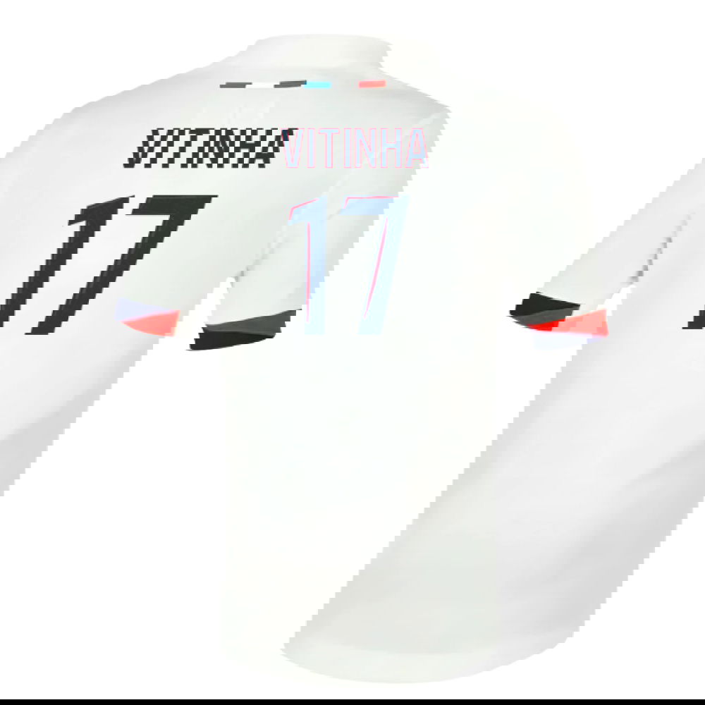 Jalkapallo Pelipaidat Paris Saint Germain PSG VITINHA #17 Vieras Peliasu 2025-2026