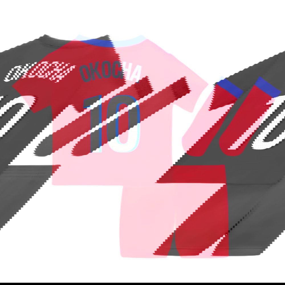 Jalkapallo Pelipaidat Paris Saint Germain PSG Lasten OKOCHA #10 Kolmas Peliasu 2025-2026