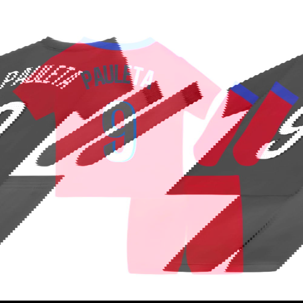 Jalkapallo Pelipaidat Paris Saint Germain PSG Lasten PAULETA #9 Kolmas Peliasu 2025-2026