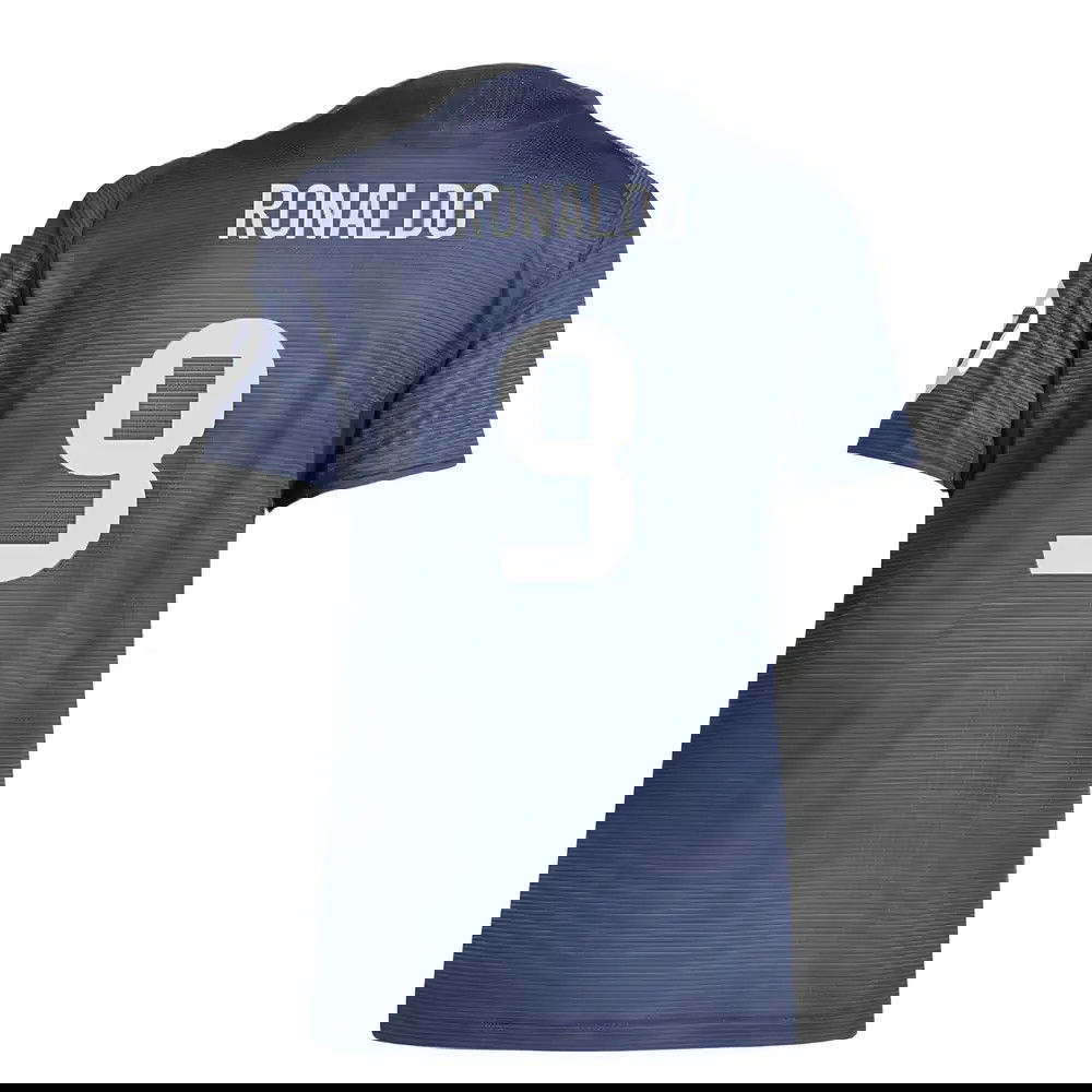 Jalkapallo Pelipaidat FC Real Madrid Naisten RONALDO #9 Vieras Peliasu 2025-2026