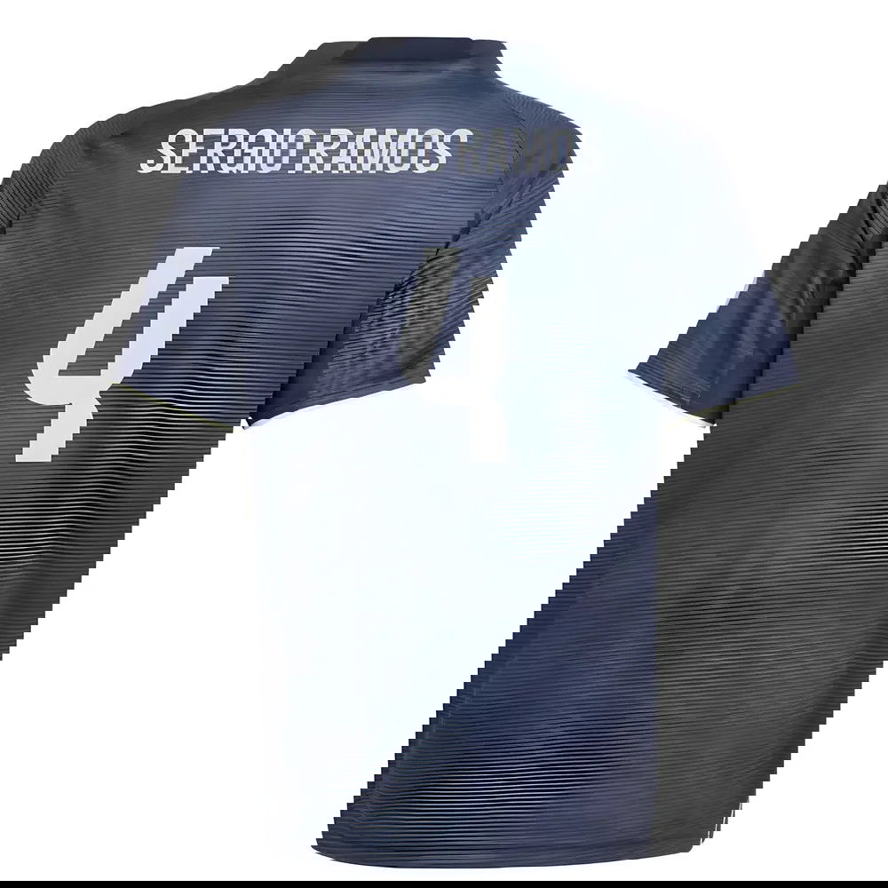 Jalkapallo Pelipaidat FC Real Madrid SERGIO RAMOS #4 Vieras Peliasu 2025-2026