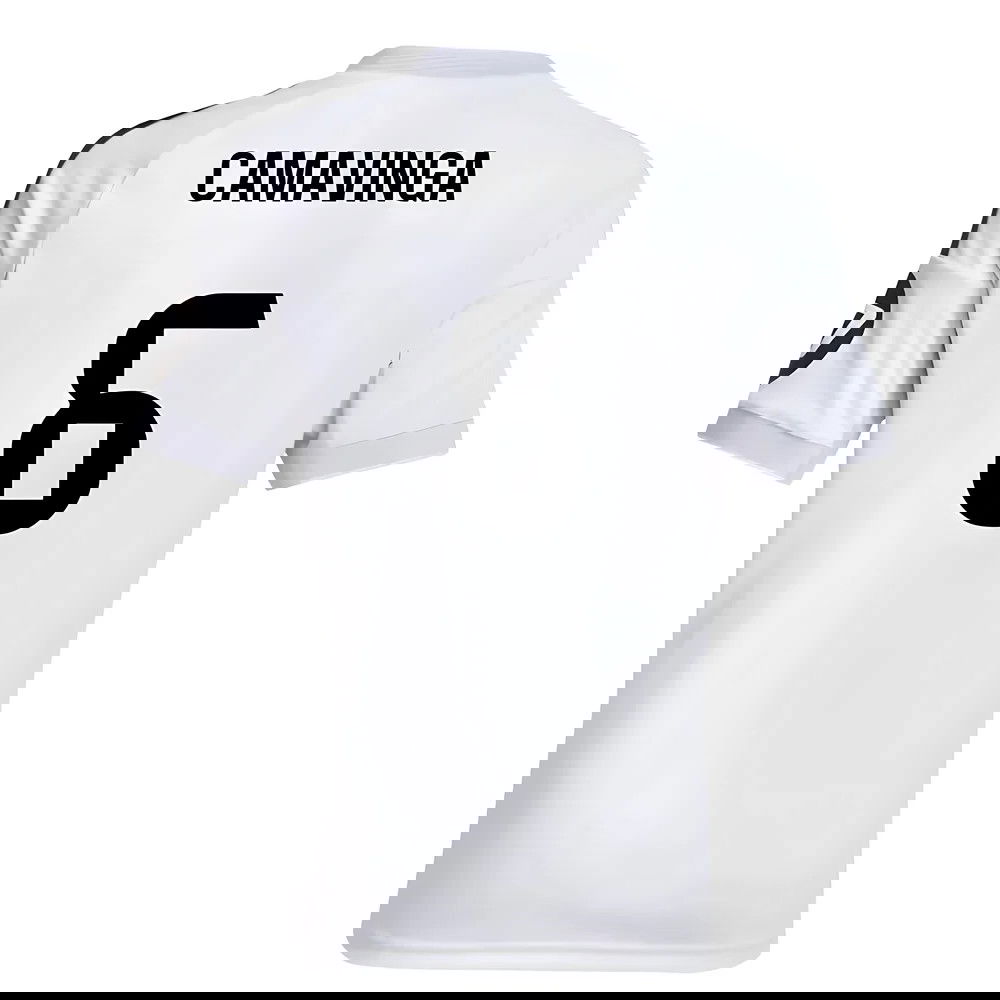 Jalkapallo Pelipaidat FC Real Madrid CAMAVINGA #6 Koti Peliasu 2025-2026