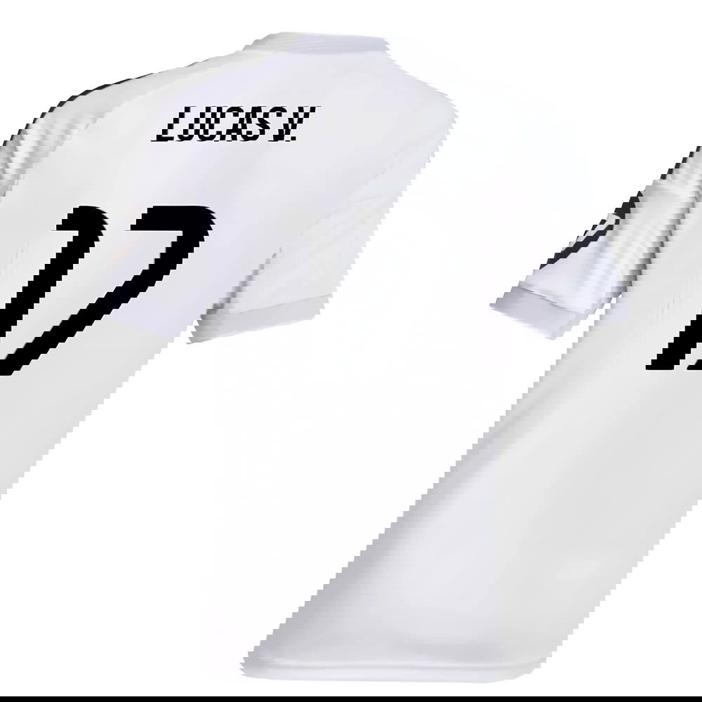 Jalkapallo Pelipaidat FC Real Madrid LUCAS V #17 Koti Peliasu 2025-2026