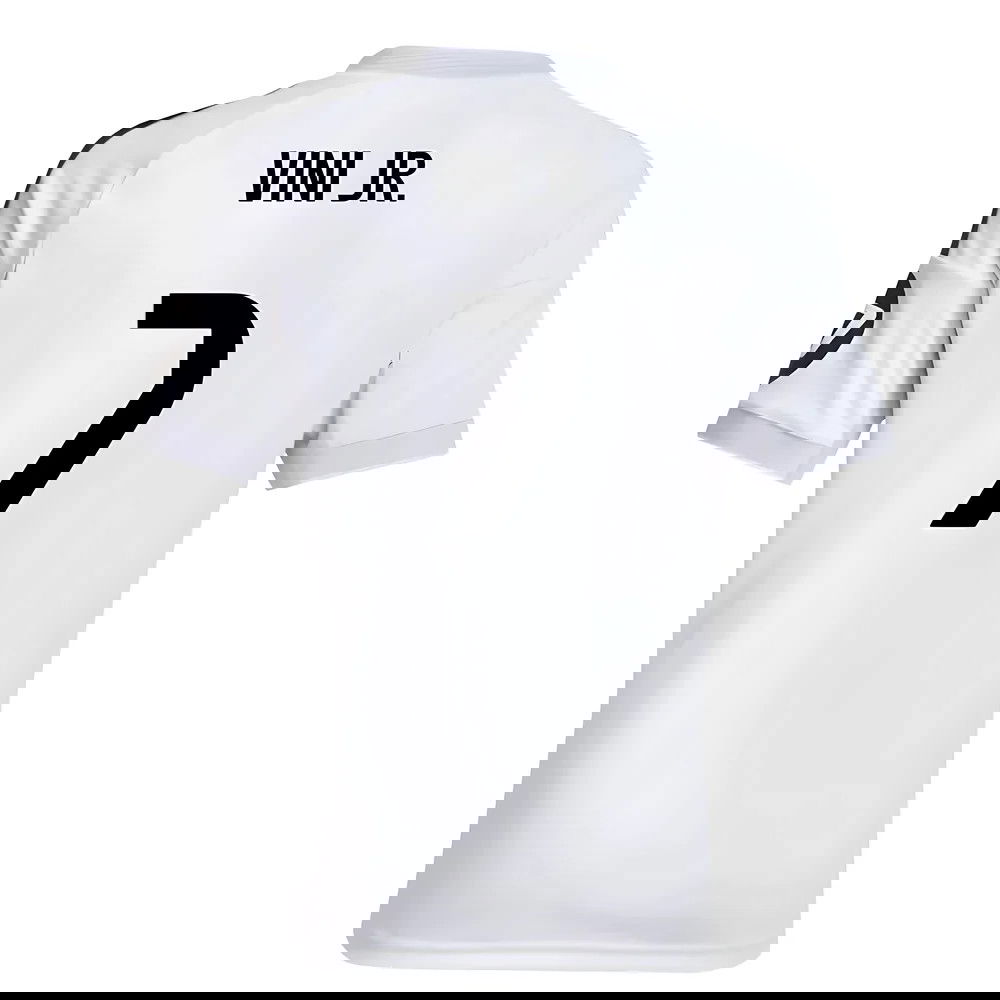 Jalkapallo Pelipaidat FC Real Madrid VINI JR #7 Koti Peliasu 2025-2026