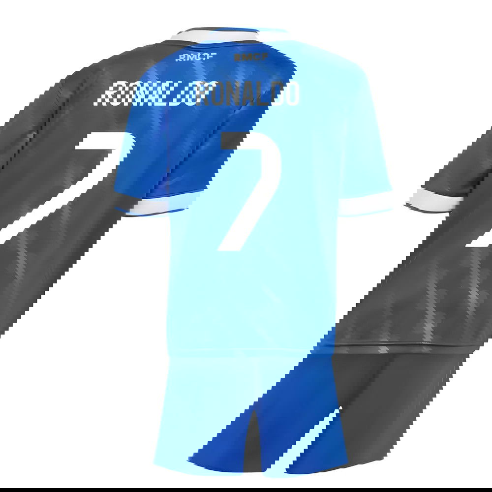 Jalkapallo Pelipaidat FC Real Madrid Lasten RONALDO #7 Kolmas Peliasu 2025-2026