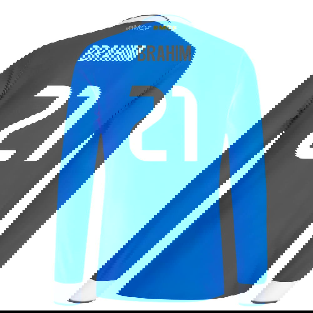 Jalkapallo Pelipaidat FC Real Madrid Pitkähihainen BRAHIM #21 Kolmas Peliasu 2025-2026