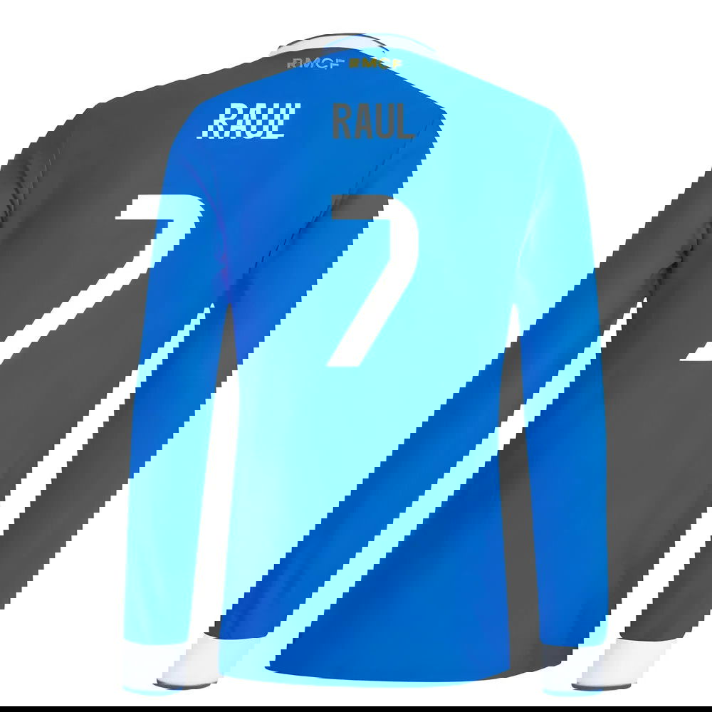 Jalkapallo Pelipaidat FC Real Madrid Pitkähihainen RAUL #7 Kolmas Peliasu 2025-2026