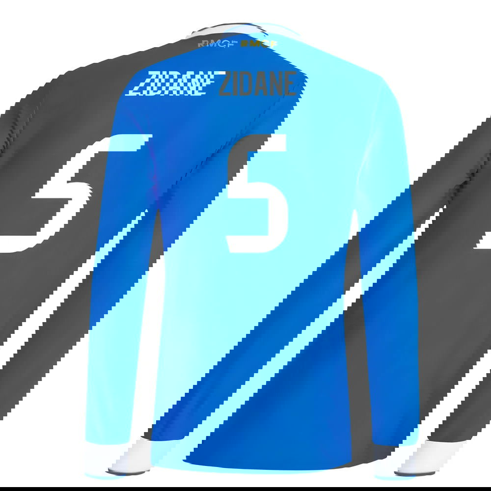 Jalkapallo Pelipaidat FC Real Madrid Pitkähihainen ZIDANE #5 Kolmas Peliasu 2025-2026