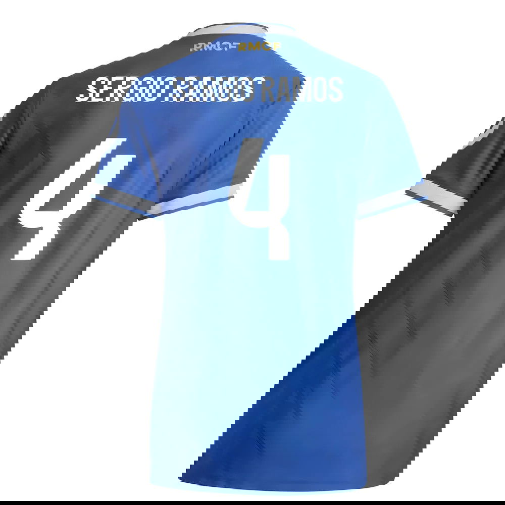 Jalkapallo Pelipaidat FC Real Madrid Naisten SERGIO RAMOS #4 Kolmas Peliasu 2025-2026