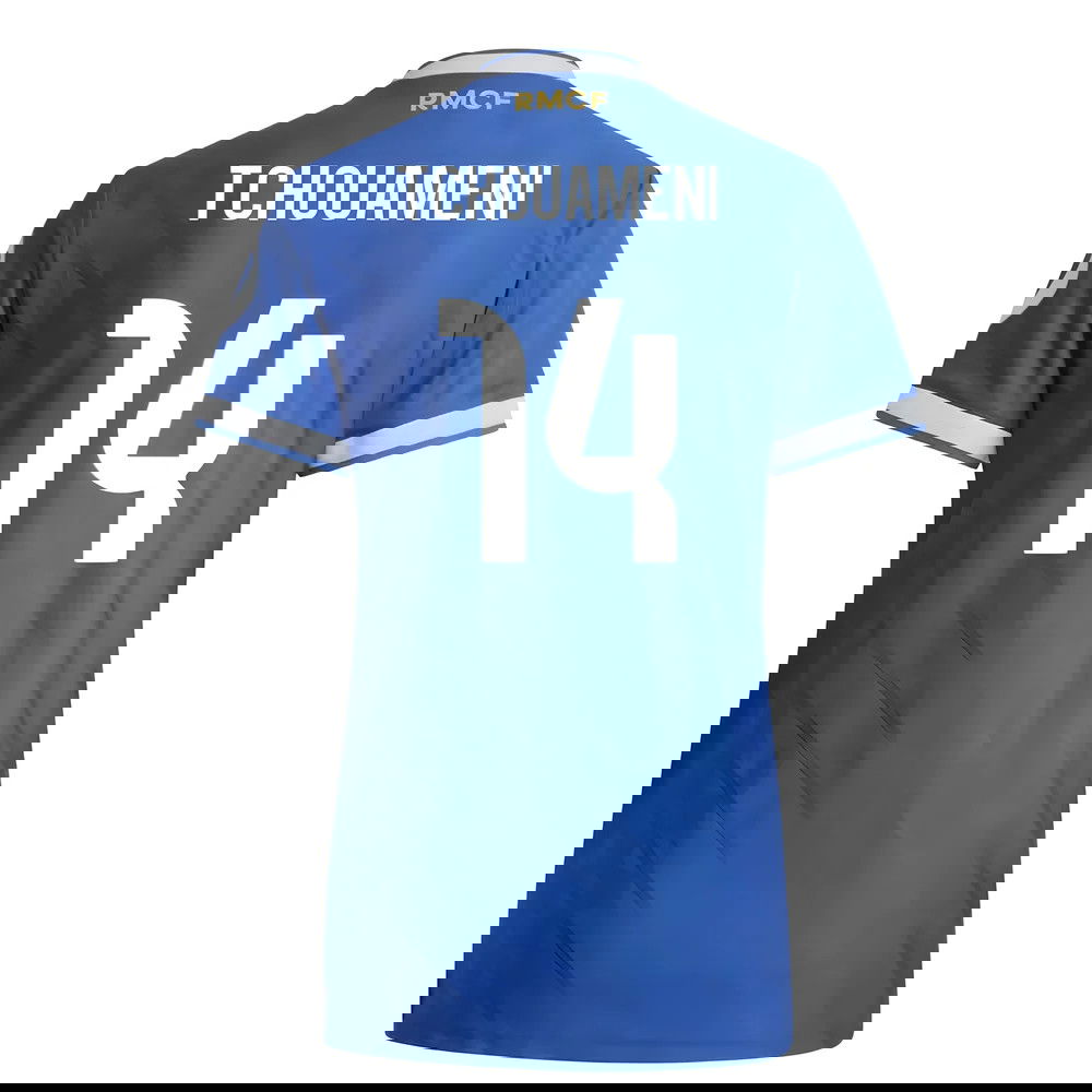 Jalkapallo Pelipaidat FC Real Madrid Naisten TCHOUAMENI #14 Kolmas Peliasu 2025-2026