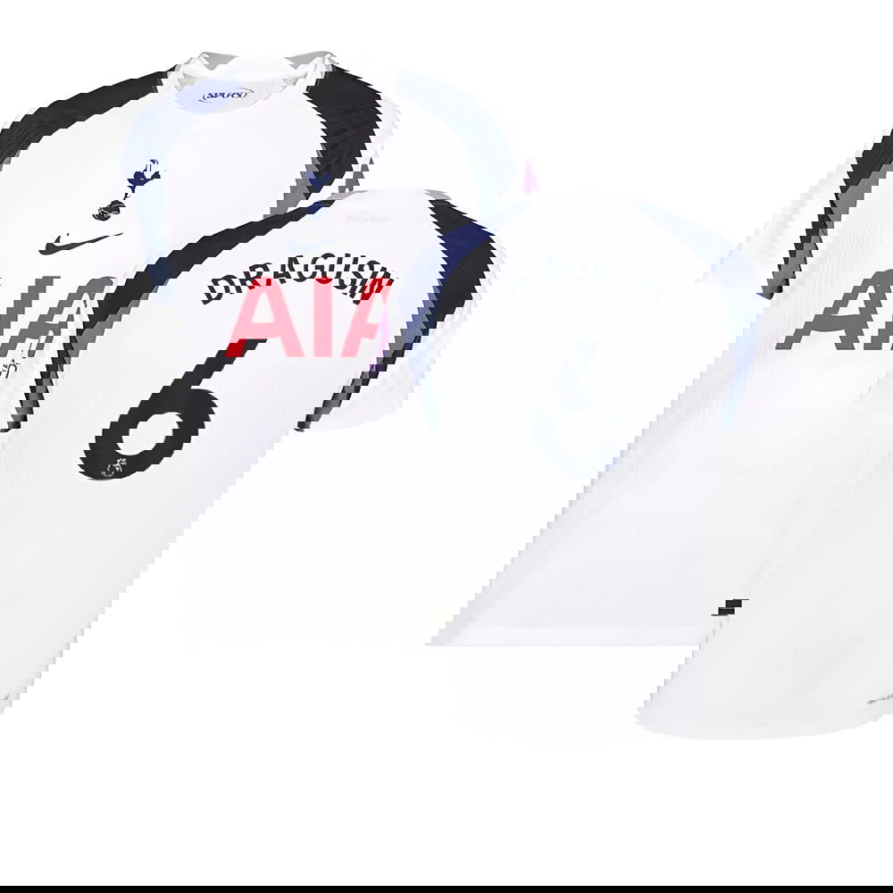 Jalkapallo Pelipaidat Tottenham Hotspur DRAGUSIN #6 Koti Peliasu 2025-2026