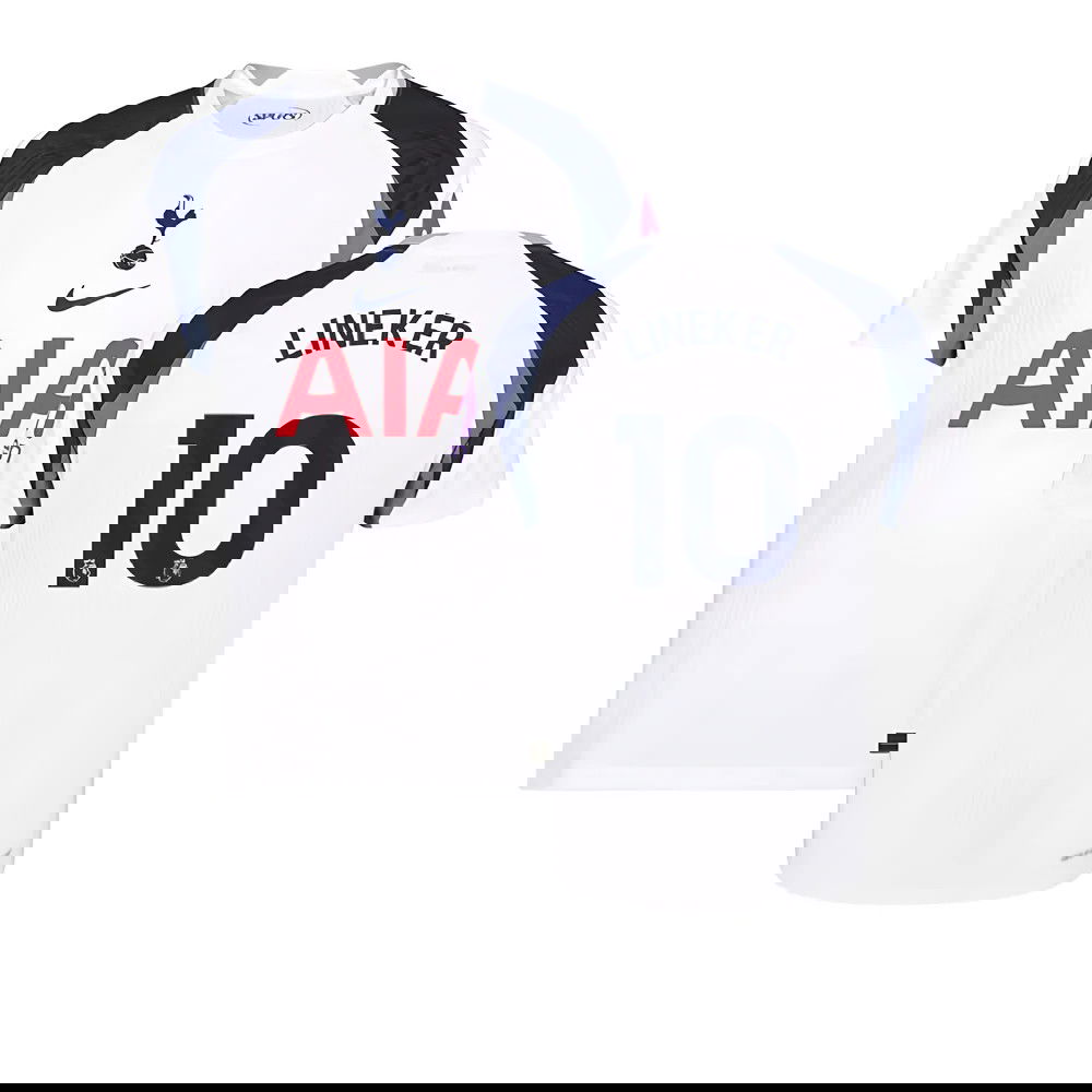 Jalkapallo Pelipaidat Tottenham Hotspur LINEKER #10 Koti Peliasu 2025-2026