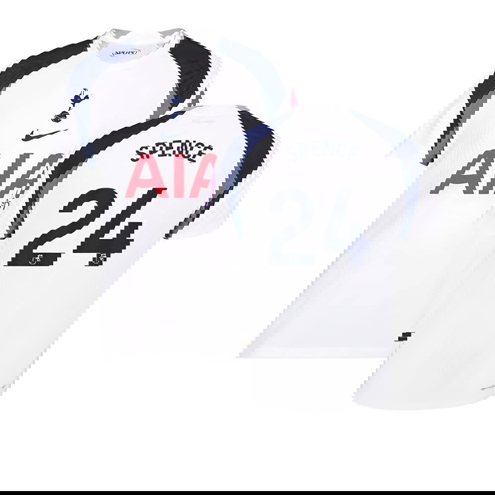 Jalkapallo Pelipaidat Tottenham Hotspur SPENCE #24 Koti Peliasu 2025-2026